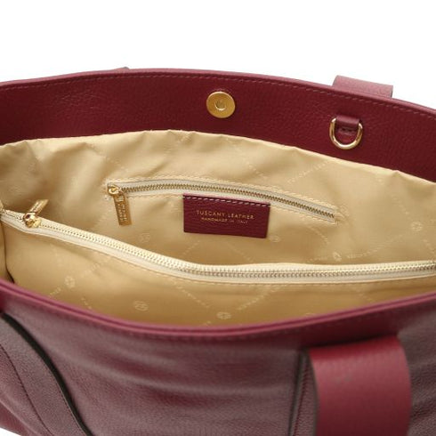Callie - Soft leather shoulder bag